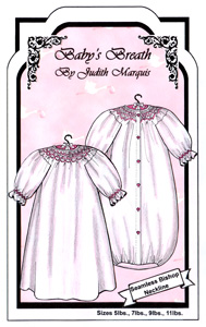 Babys Breath ~ A Babys Seamless Bishop Nightie ~